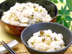 だだちゃ豆ごはん