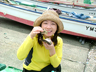 岩牡蠣をいただきます①