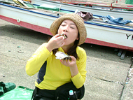 岩牡蠣をいただきます②