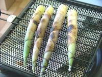 月山筍焼き
