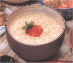 お粥アレンジ和風梅肉がゆ